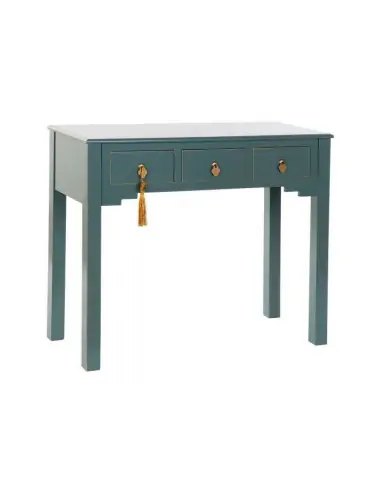 CONSOLA MDF PINO ORIENTAL TURQUESA | Consolas y entraditas