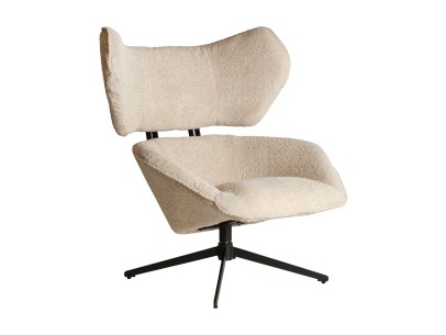 SILLÓN GIRATORIO BOUCLÉ PRIVAS | Tienda